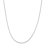 Carregar imagem no visualizador da galeria, 14K White Gold 1.40mm Octagonal Snake Bracelet Anklet Choker Necklace Pendant Chain
