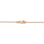 Carica l&#39;immagine nel visualizzatore di Gallery, 14k Rose Gold 0.65mm Diamond Cut Spiga Bracelet Anklet Choker Necklace Pendant Chain
