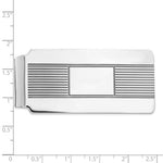 Load image into Gallery viewer, Solid 925 Sterling Silver Money Clip Personalized Engraved Monogram
