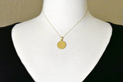 14k 10k gold sterling silver volleyball personalized engraved pendant