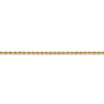 Load image into Gallery viewer, 14K Solid Yellow Gold 1.75mm Diamond Cut Rope Bracelet Anklet Choker Necklace Pendant Chain
