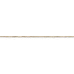 Kép betöltése a galériamegjelenítőbe: 14k Yellow Gold 0.42mm Thin Curb Bracelet Anklet Necklace Choker Pendant Chain
