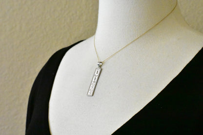14k 10k yellow white gold sterling silver egyptian hieroglyphics alphabet rectangle pendant charm personalized engraved