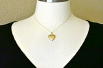 Load image into Gallery viewer, 14k Yellow Gold Heart Locket Pendant Charm
