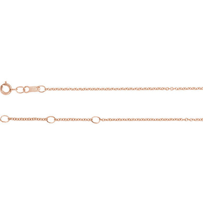 platinum 18k 14k 10k yellow rose white gold 1mm cable bracelet anklet choker necklace pendant chain