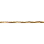 Load image into Gallery viewer, 14K Yellow Gold 1.5mm Franco Bracelet Anklet Choker Necklace Pendant Chain
