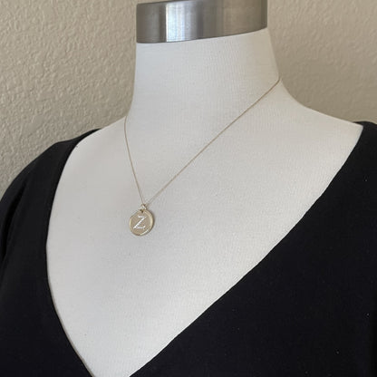 14k yellow rose white gold genuine diamond uppercase letter z initial alphabet pendant charm custom made to order personalized engraved