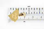 Ladda upp bild till gallerivisning, 14K Gold or Sterling Silver South Carolina SC State Map Pendant Charm Personalized Monogram
