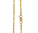 Carregar imagem no visualizador da galeria, 14K Yellow Gold 1.8mm Diamond Cut Milano Rope Bracelet Anklet Necklace Pendant Chain
