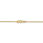Lade das Bild in den Galerie-Viewer, 14K Yellow Gold 0.95mm Diamond Cut Cable Layering Bracelet Anklet Choker Necklace Pendant Chain
