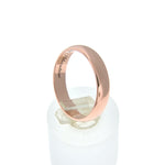 Afbeelding in Gallery-weergave laden, 14k Rose Gold 4mm Wedding Anniversary Promise Ring Band Half Round Light
