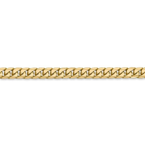 14K Yellow Gold 4.3mm Miami Cuban Link Bracelet Anklet Choker Necklace Pendant Chain