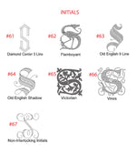 Indlæs billede til gallerivisning Sterling Silver Genuine Topaz Oval Locket Necklace March Birthstone Personalized Engraved Monogram

