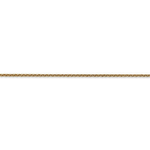 14k yellow gold 1.5mm cable bracelet anklet choker necklace pendant chain