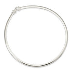 Załaduj obraz do przeglądarki galerii, Sterling Silver 4.5mm Polished Domed Omega Cubetto Necklace Chain Fold Over Catch Clasp 16 inches
