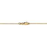 Load image into Gallery viewer, 14K Yellow Gold 0.8mm Octagonal Snake Bracelet Anklet Choker Necklace Pendant Chain
