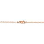 Load image into Gallery viewer, 14k Rose Gold 1mm Box Link Bracelet Anklet Choker Necklace Pendant Chain

