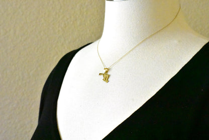 14k gold or sterling silver maryland md state map pendant charm personalized monogram