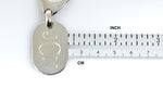 Indlæs billede til gallerivisning Engravable Sterling Silver Key Holder Ring Keychain Personalized Engraved Monogram
