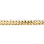 Indlæs billede til gallerivisning 14k Yellow Gold 5.75mm Beveled Curb Link Bracelet Anklet Choker Necklace Pendant Chain
