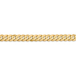 Load image into Gallery viewer, 14k Yellow Gold 6.25mm Beveled Curb Link Bracelet Anklet Choker Necklace Pendant Chain
