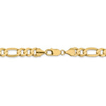 Afbeelding in Gallery-weergave laden, 14K Yellow Gold 8.75mm Concave Open Figaro Bracelet Anklet Choker Necklace Chain
