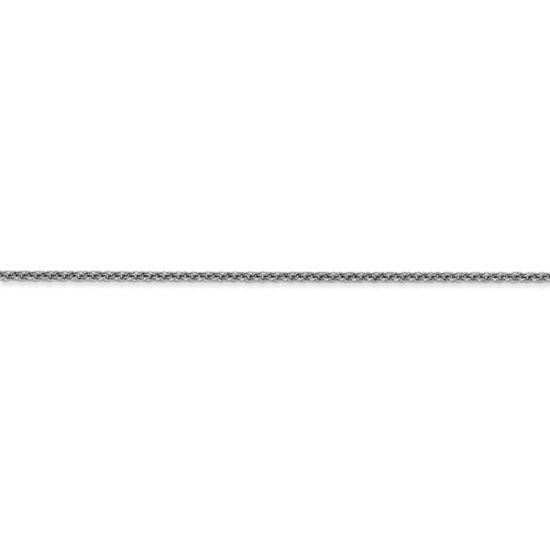 14k white gold 1.5mm cable bracelet anklet necklace choker pendant chain