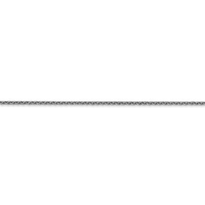 14k white gold 1.5mm cable bracelet anklet necklace choker pendant chain