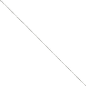 14k White Gold 1.45mm Diamond Cut Cable Bracelet Anklet Necklace Choker Pendant Chain