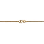 Kép betöltése a galériamegjelenítőbe: 14k Yellow Gold 0.8mm Spiga Wheat Bracelet Anklet Choker Necklace Pendant Chain
