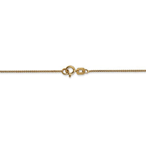 14k Yellow Gold 0.8mm Spiga Wheat Bracelet Anklet Choker Necklace Pendant Chain