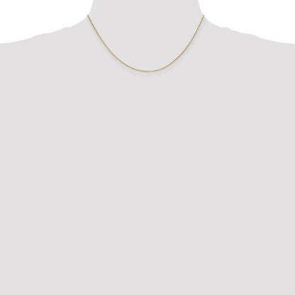 14k yellow gold 0.8mm spiga wheat bracelet anklet choker necklace pendant chain