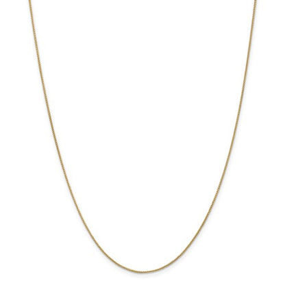 14k yellow gold 0.8mm spiga wheat bracelet anklet choker necklace pendant chain