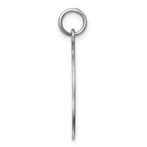 sterling silver 18mm circle round disc pendant charm personalized engraved