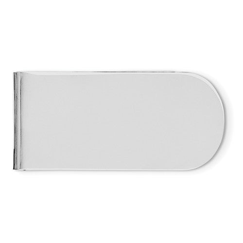 engravable solid sterling silver money clip personalized engraved monogram jj083