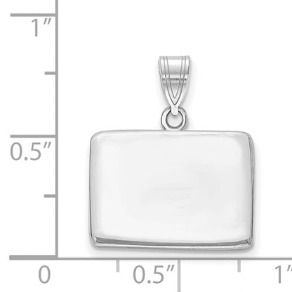 14k gold or sterling silver colorado co state pendant charm personalized monogram